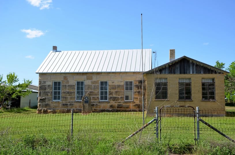 side view of luckenbach school